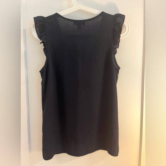 Navy J Crew Sleeveless Shirt - Picture 4 of 5